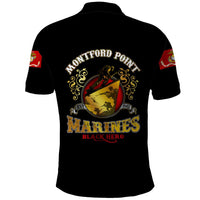 Breaking Barriers: Black Valor Polo Shirt - Wonder Print Shop