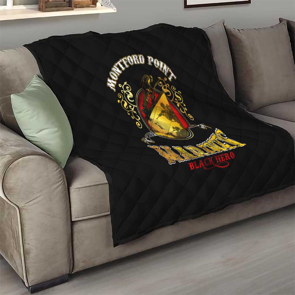 Breaking Barriers: Black Valor Quilt - Wonder Print Shop