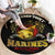 Breaking Barriers: Black Valor Round Carpet - Wonder Print Shop
