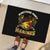 Breaking Barriers: Black Valor Rubber Doormat - Wonder Print Shop