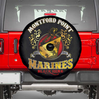Breaking Barriers: Black Valor Spare Tire Cover - Wonder Print Shop