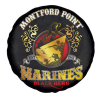 Breaking Barriers: Black Valor Spare Tire Cover - Wonder Print Shop