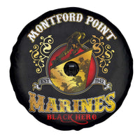 Breaking Barriers: Black Valor Spare Tire Cover - Wonder Print Shop