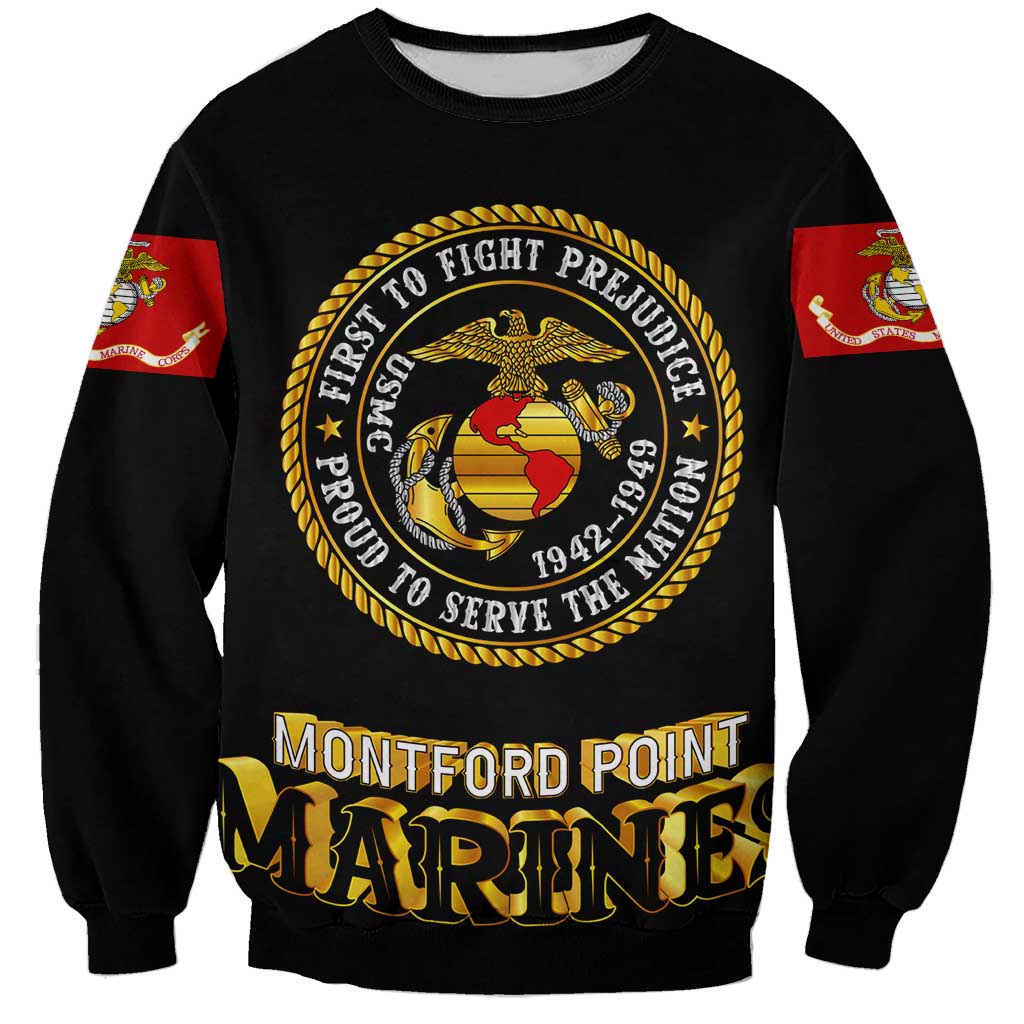 Breaking Barriers: Black Valor Sweatshirt - Wonder Print Shop