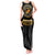 Breaking Barriers: Black Valor Tank Maxi Dress - Wonder Print Shop