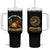 Breaking Barriers: Black Valor Tumbler With Handle - Wonder Print Shop
