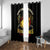 Breaking Barriers: Black Valor Window Curtain - Wonder Print Shop