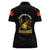 Breaking Barriers: Black Valor Women Polo Shirt - Wonder Print Shop
