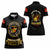Breaking Barriers: Black Valor Women Polo Shirt - Wonder Print Shop