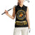 Breaking Barriers: Black Valor Women Sleeveless Polo Shirt - Wonder Print Shop