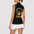 Breaking Barriers: Black Valor Women Sleeveless Polo Shirt - Wonder Print Shop
