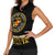 Breaking Barriers: Black Valor Women Sleeveless Polo Shirt - Wonder Print Shop