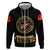 Breaking Barriers: Black Valor Zip Hoodie - Wonder Print Shop