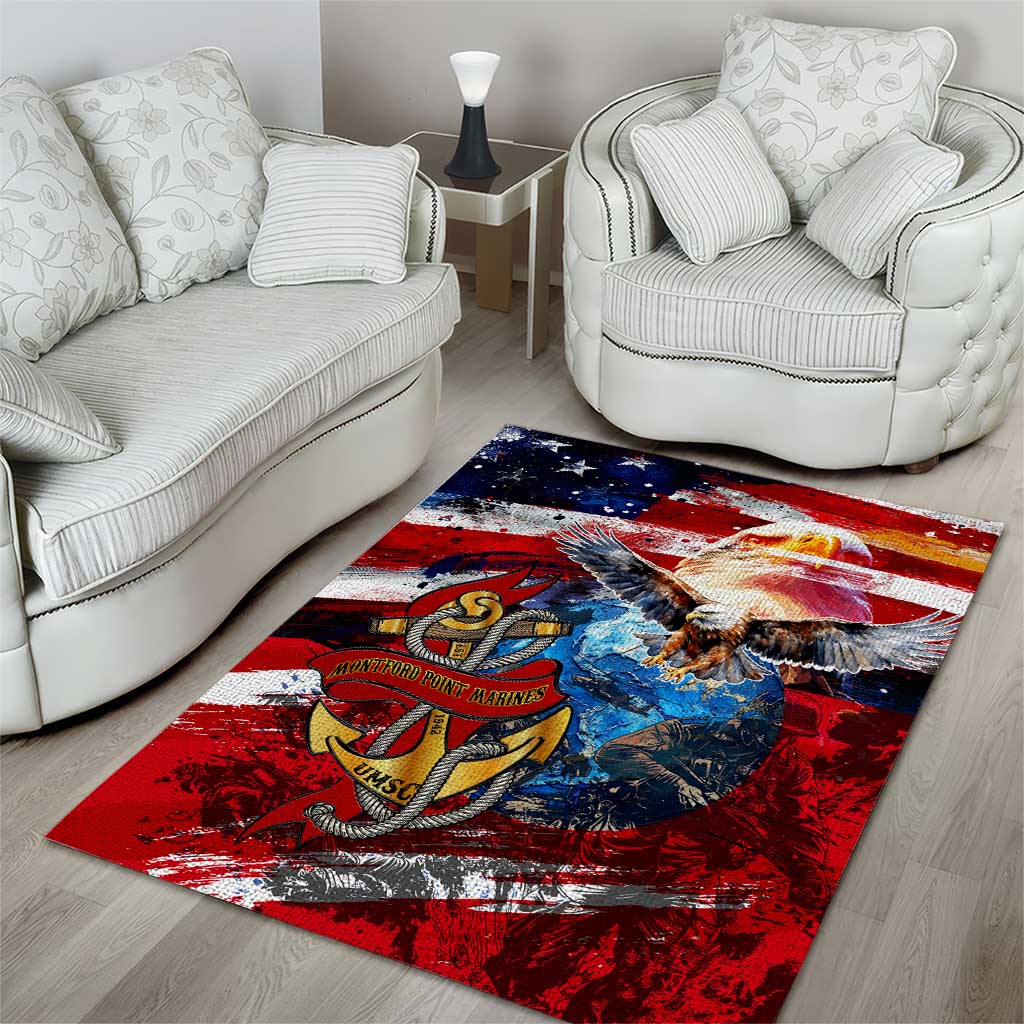 Serving The Nation Despite Injustice Area Rug - Wonder Print Shop