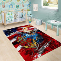 Serving The Nation Despite Injustice Area Rug - Wonder Print Shop