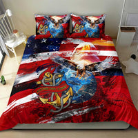 Serving The Nation Despite Injustice Bedding Set - Wonder Print Shop