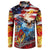 Serving The Nation Despite Injustice Button Sweatshirt - Wonder Print Shop