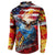 Serving The Nation Despite Injustice Button Sweatshirt - Wonder Print Shop