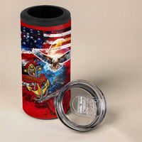 Serving The Nation Despite Injustice 4 in 1 Can Cooler Tumbler - Wonder Print Shop