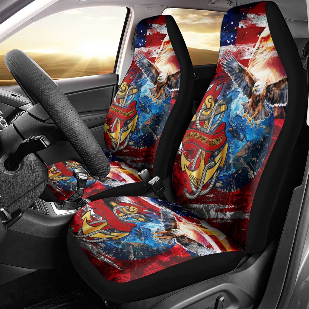 Serving The Nation Despite Injustice Car Seat Cover - Wonder Print Shop
