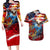 Serving The Nation Despite Injustice Couples Matching Long Sleeve Bodycon Dress and Hawaiian Shirt - Wonder Print Shop