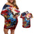 Serving The Nation Despite Injustice Couples Matching Off Shoulder Short Dress and Hawaiian Shirt - Wonder Print Shop