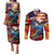 Serving The Nation Despite Injustice Couples Matching Puletasi and Long Sleeve Button Shirt - Wonder Print Shop
