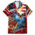 Serving The Nation Despite Injustice Family Matching Off The Shoulder Long Sleeve Dress and Hawaiian Shirt - Wonder Print Shop