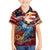 Serving The Nation Despite Injustice Family Matching Off The Shoulder Long Sleeve Dress and Hawaiian Shirt - Wonder Print Shop