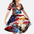 Serving The Nation Despite Injustice Family Matching Off Shoulder Maxi Dress and Hawaiian Shirt - Wonder Print Shop