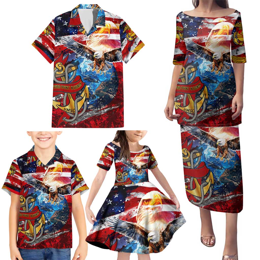 Serving The Nation Despite Injustice Family Matching Puletasi and Hawaiian Shirt - Wonder Print Shop
