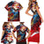Serving The Nation Despite Injustice Family Matching Short Sleeve Bodycon Dress and Hawaiian Shirt - Wonder Print Shop