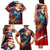 Serving The Nation Despite Injustice Family Matching Tank Maxi Dress and Hawaiian Shirt - Wonder Print Shop