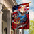 Serving The Nation Despite Injustice Garden Flag - Wonder Print Shop