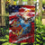 Serving The Nation Despite Injustice Garden Flag - Wonder Print Shop