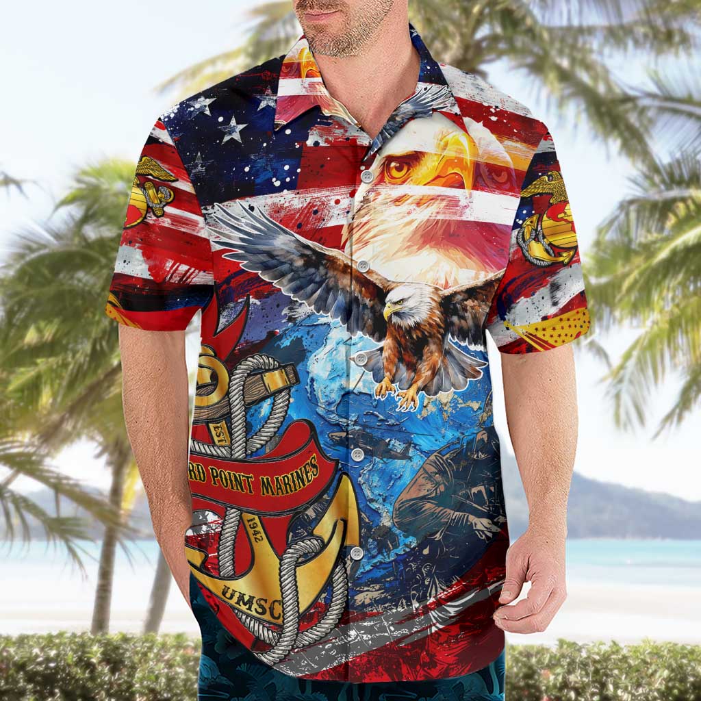 Serving The Nation Despite Injustice Hawaiian Shirt - Wonder Print Shop