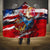 Serving The Nation Despite Injustice Hooded Blanket - Wonder Print Shop