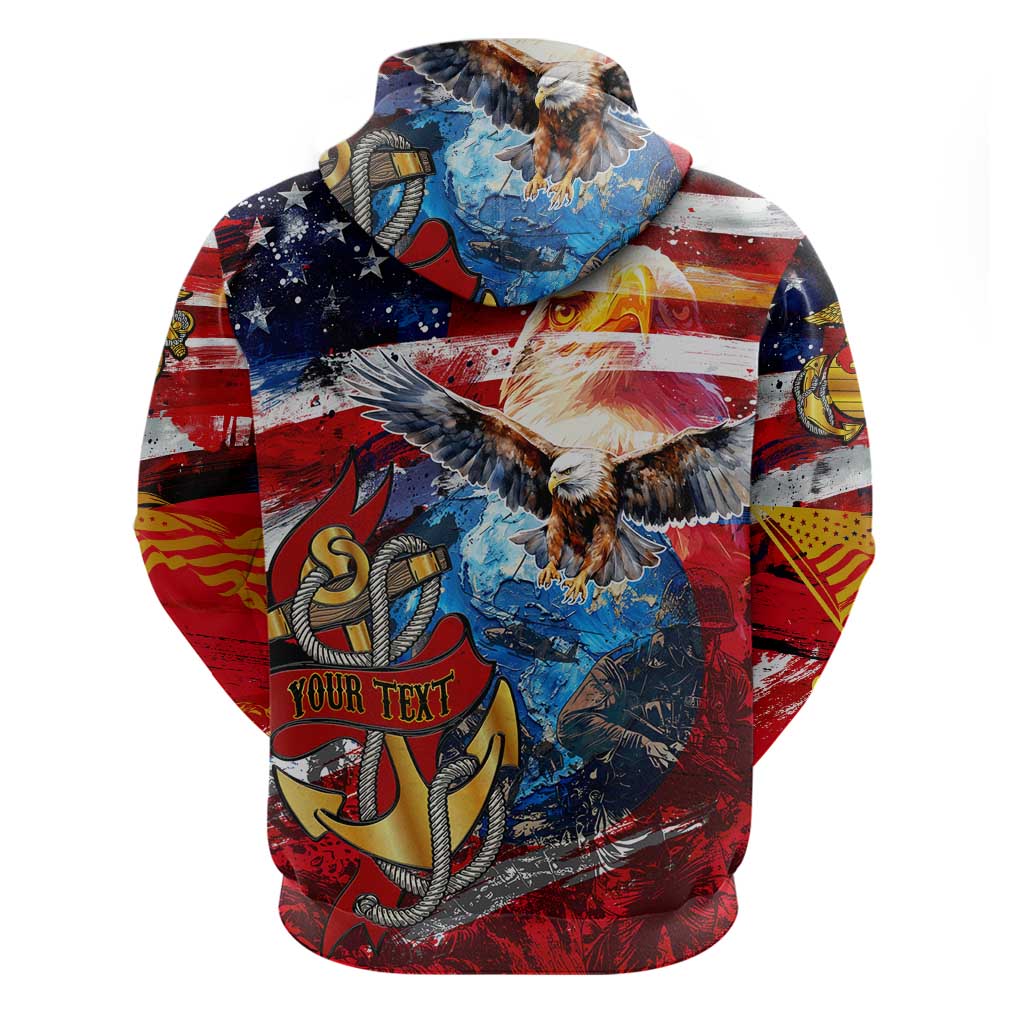 Serving The Nation Despite Injustice Hoodie - Wonder Print Shop