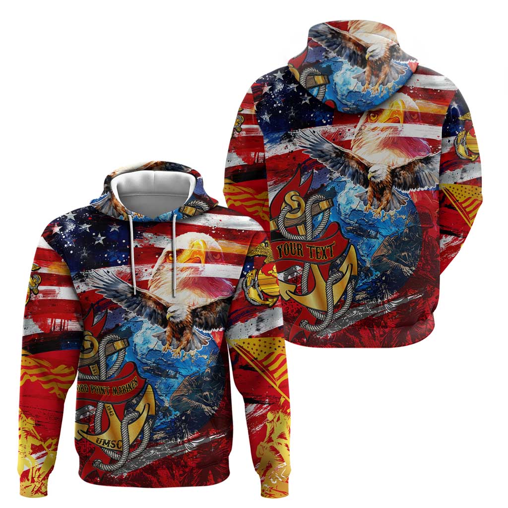 Serving The Nation Despite Injustice Hoodie - Wonder Print Shop