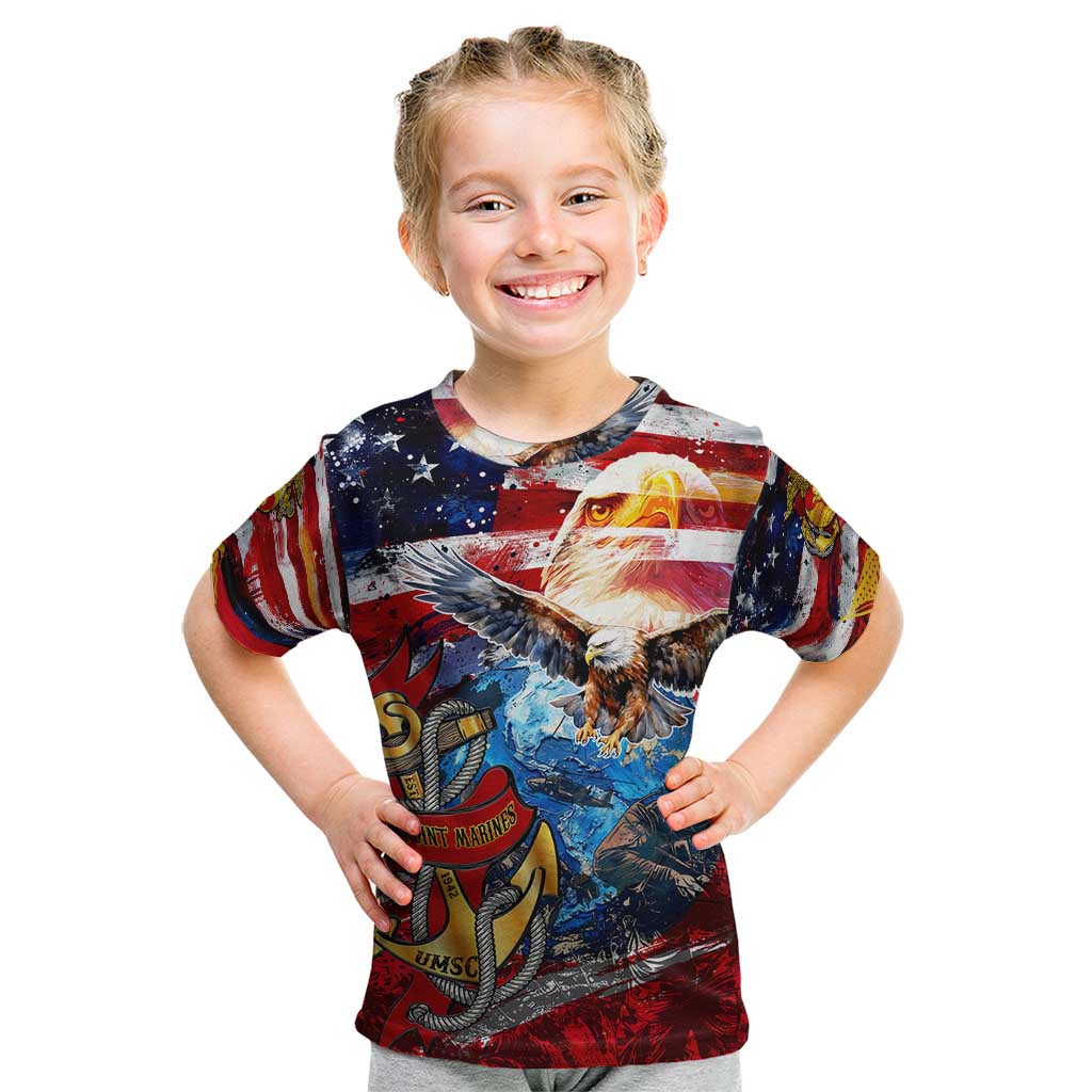 Serving The Nation Despite Injustice Kid T Shirt - Wonder Print Shop