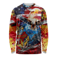 Serving The Nation Despite Injustice Long Sleeve Shirt - Wonder Print Shop