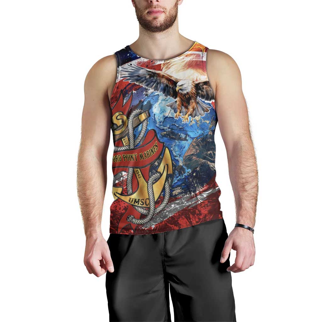 Serving The Nation Despite Injustice Men Tank Top - Wonder Print Shop