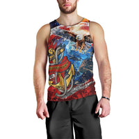 Serving The Nation Despite Injustice Men Tank Top - Wonder Print Shop