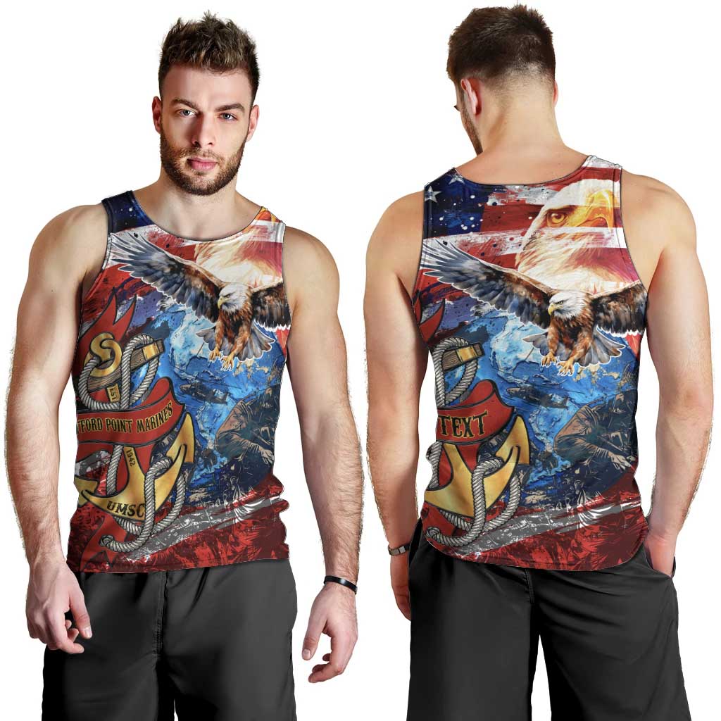 Serving The Nation Despite Injustice Men Tank Top - Wonder Print Shop