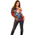 Serving The Nation Despite Injustice Off Shoulder Sweater - Wonder Print Shop