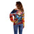 Serving The Nation Despite Injustice Off Shoulder Sweater - Wonder Print Shop