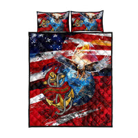 Serving The Nation Despite Injustice Quilt Bed Set - Wonder Print Shop