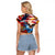 Serving The Nation Despite Injustice Raglan Cropped T Shirt - Wonder Print Shop