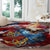 Serving The Nation Despite Injustice Round Carpet - Wonder Print Shop