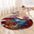 Serving The Nation Despite Injustice Round Carpet - Wonder Print Shop